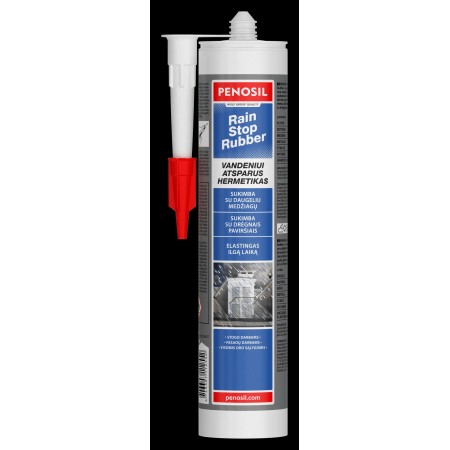 PENOSIL Rain Stop Rubber atsparus vandeniui hermetikas | Boltlita - Tvirtinimo detalės ir įrankiai
